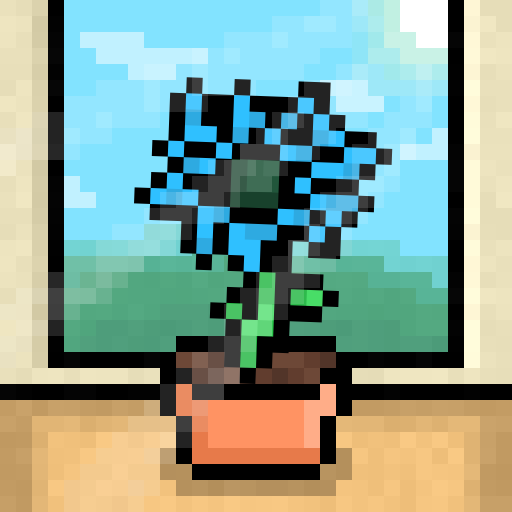 Pixel Flowers #10 static token preview