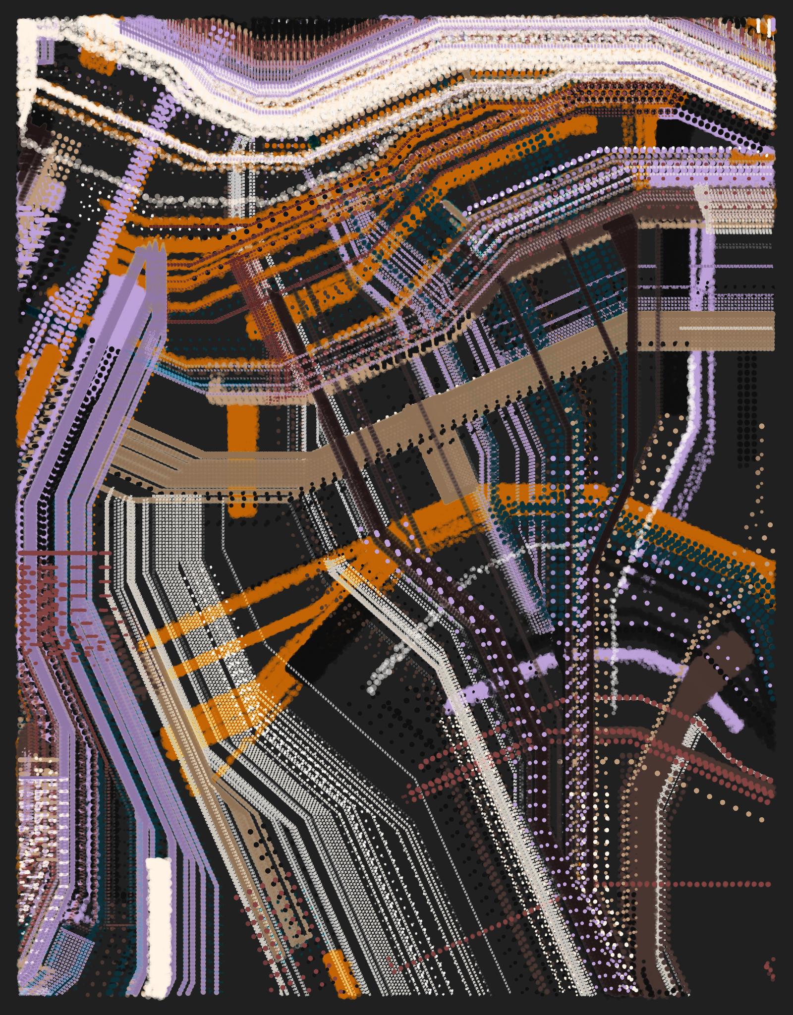 Artistic Circuits #3 static token preview