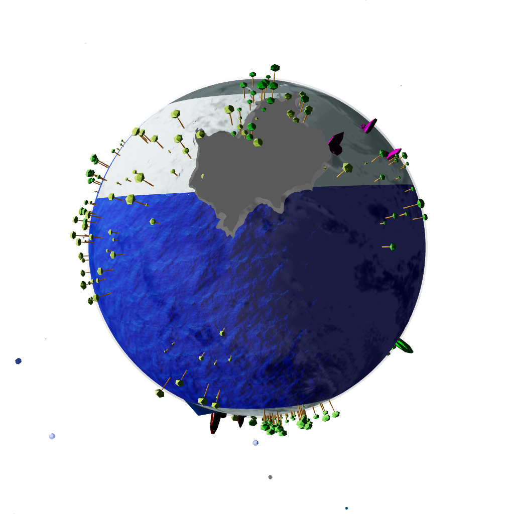 Exoplanets in texture #9 static token preview
