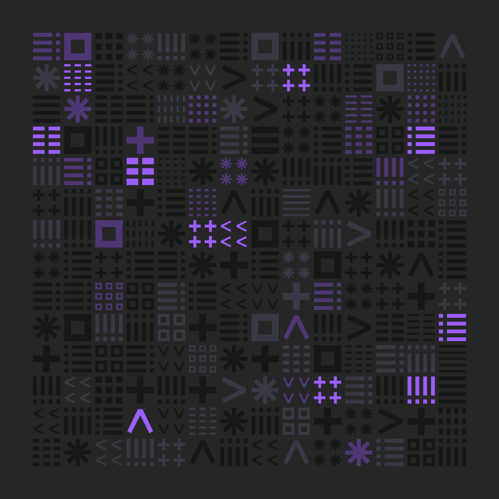 Sashiko ^ . ! - * ▪️ #115 static token preview