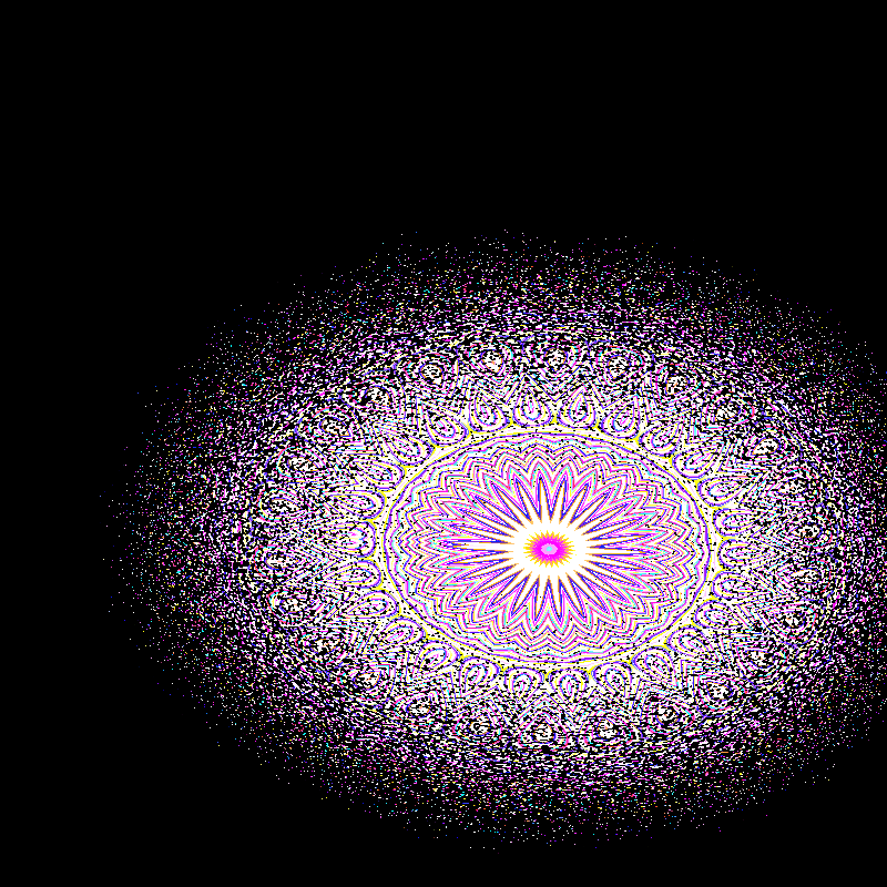 Flowerverse.xyz - (re)generative project #5 static token preview