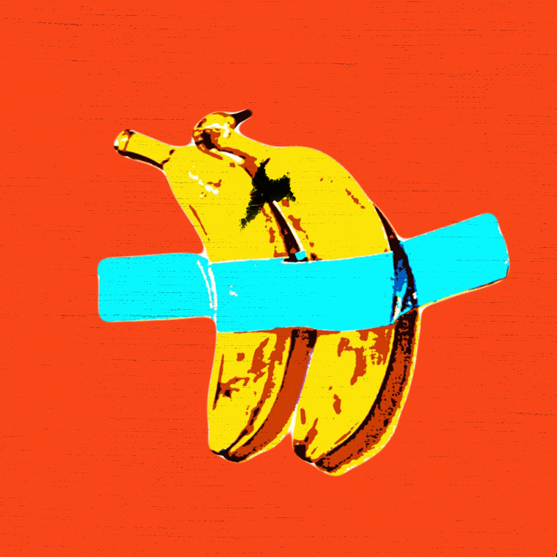 Shot Bananas - Warhol Tribute #2 static token preview