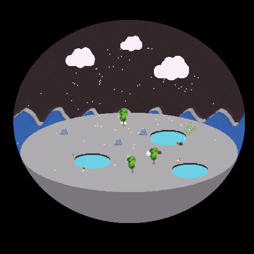 tiny terrarium world #1 static token preview