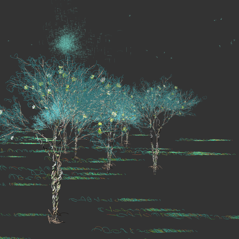 Black winter forest #15 static token preview