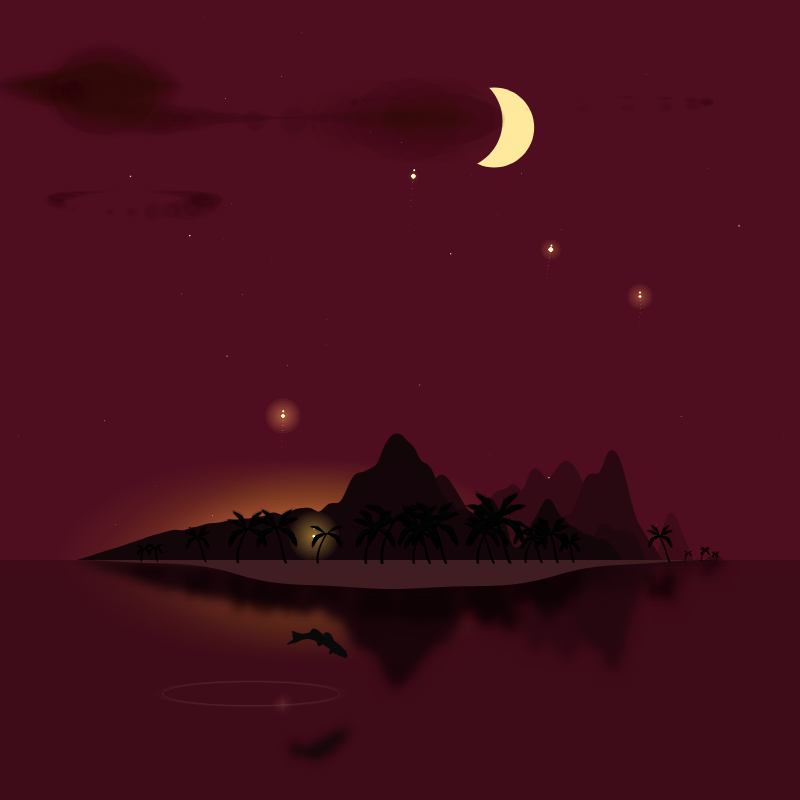 Fireworks Island #14 static token preview