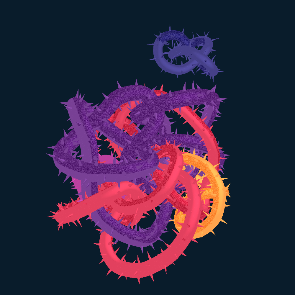 ropes spikes knots #N #7 static token preview