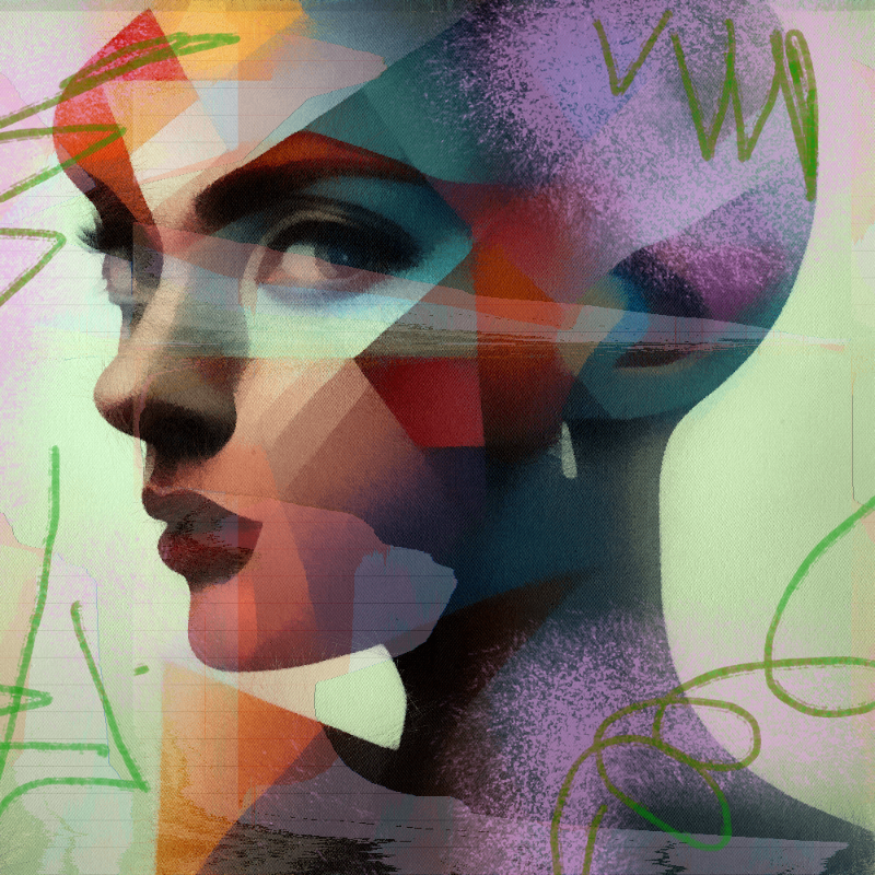 Minimalist Women / Artificial Realism #2 static token preview