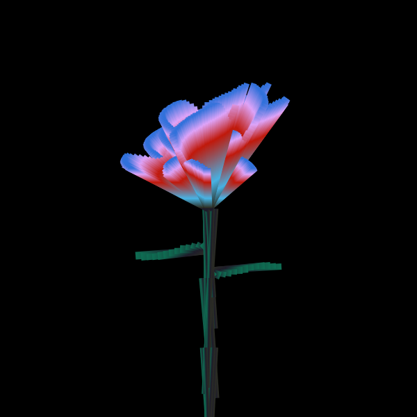 Digital Flower #10 static token preview