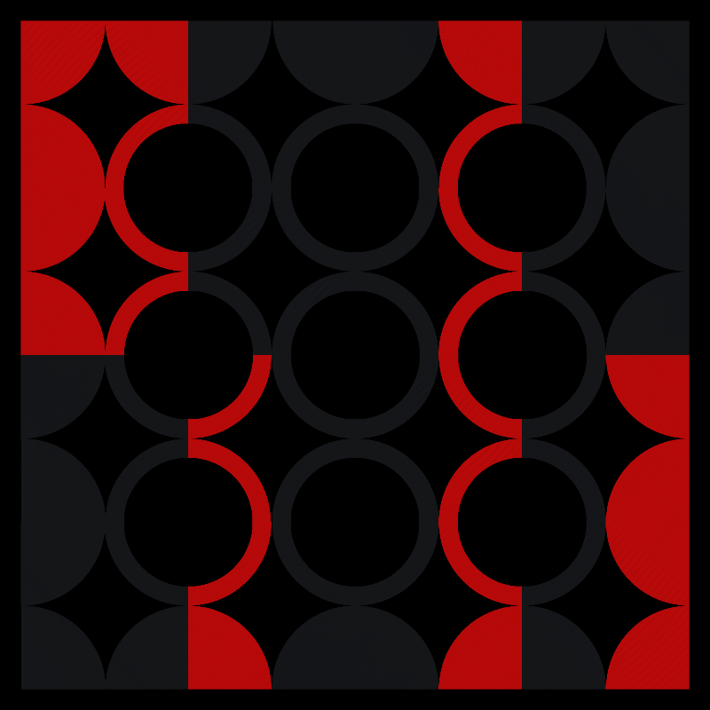The sacred geometry of chance #8 static token preview