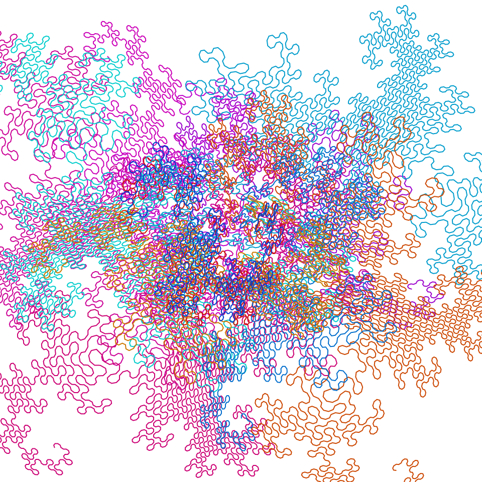 Dragon Curve Vortex #17 static token preview