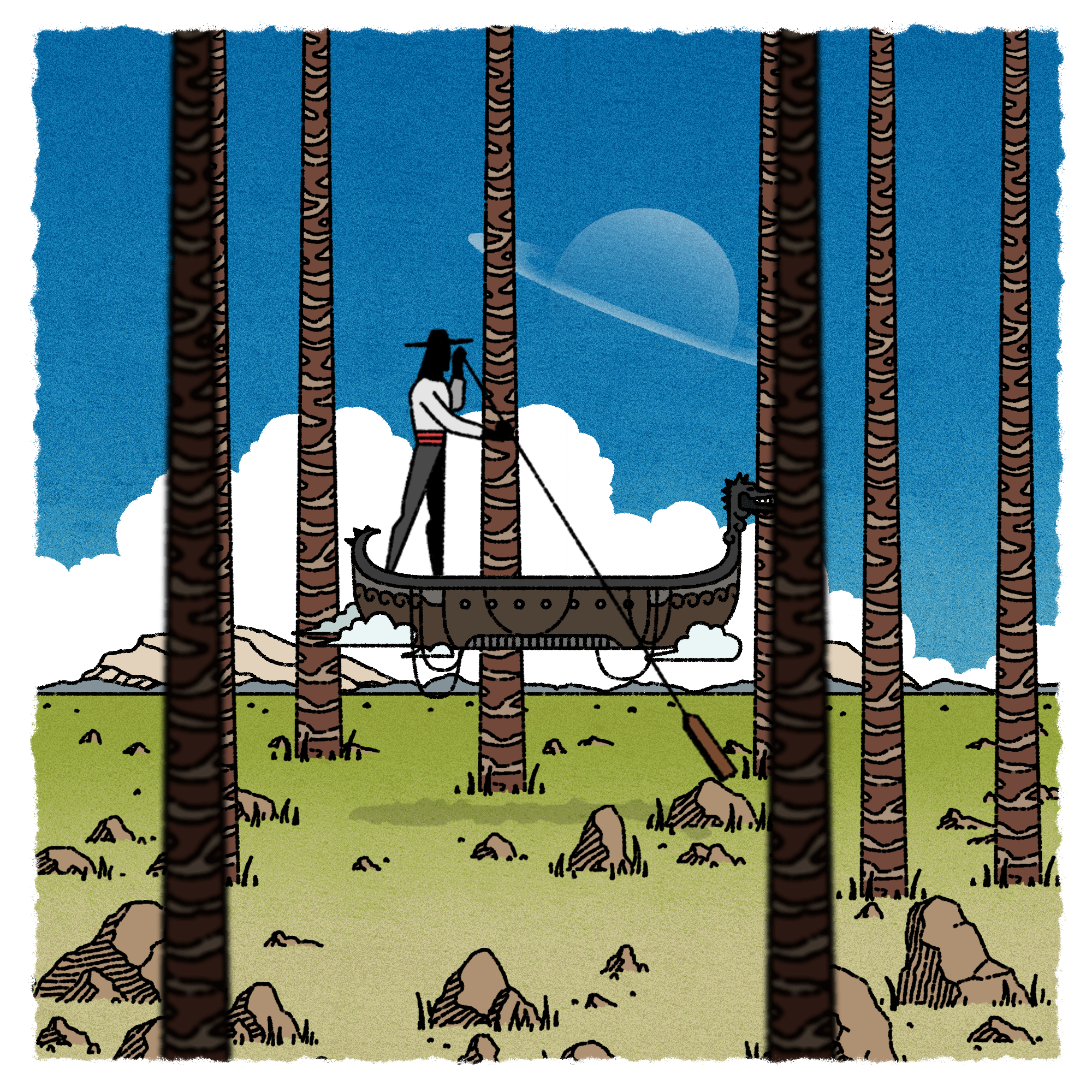 Travelling Gondola #21 static token preview