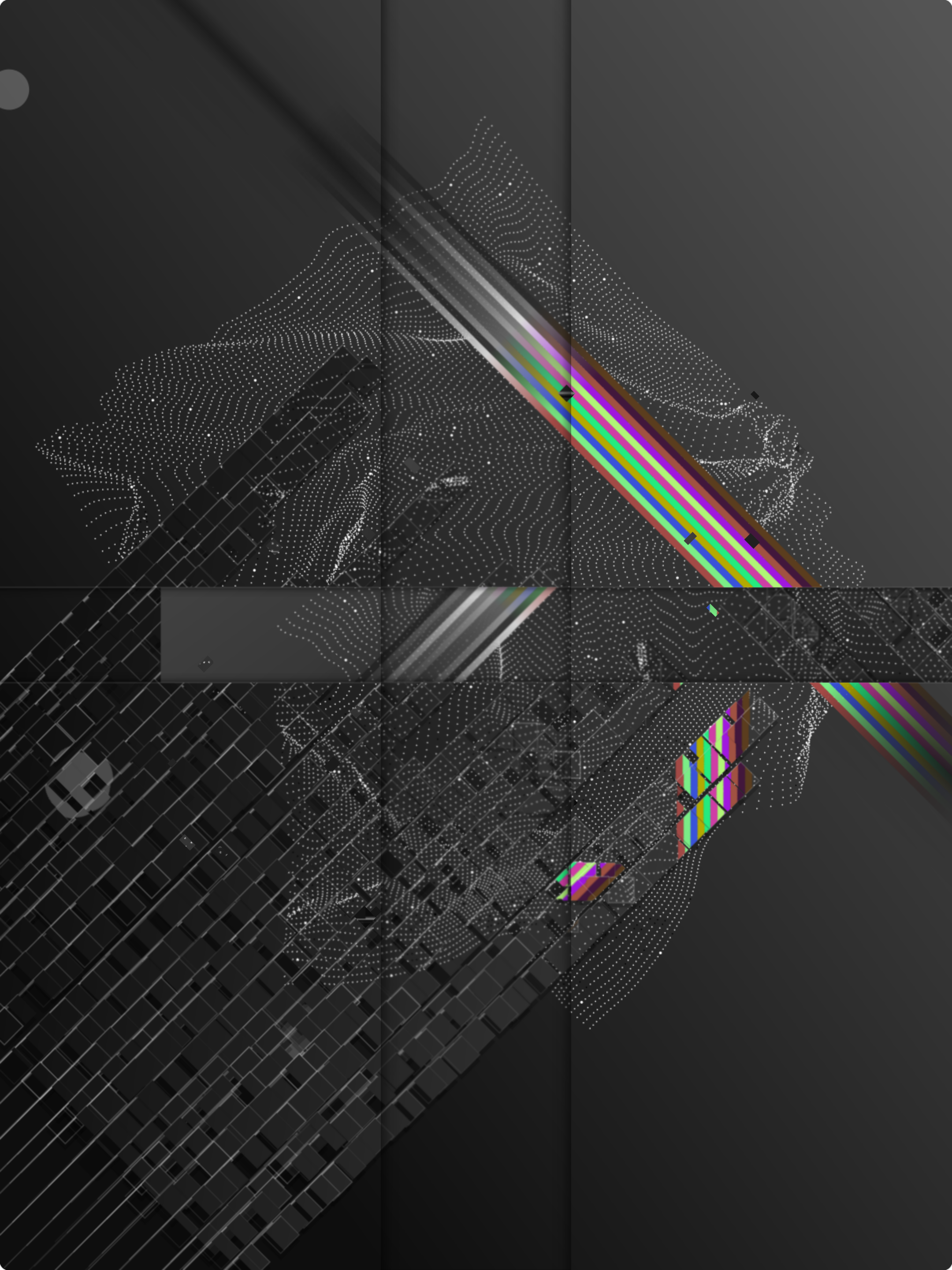 Fronteras en abstracto #13 static token preview