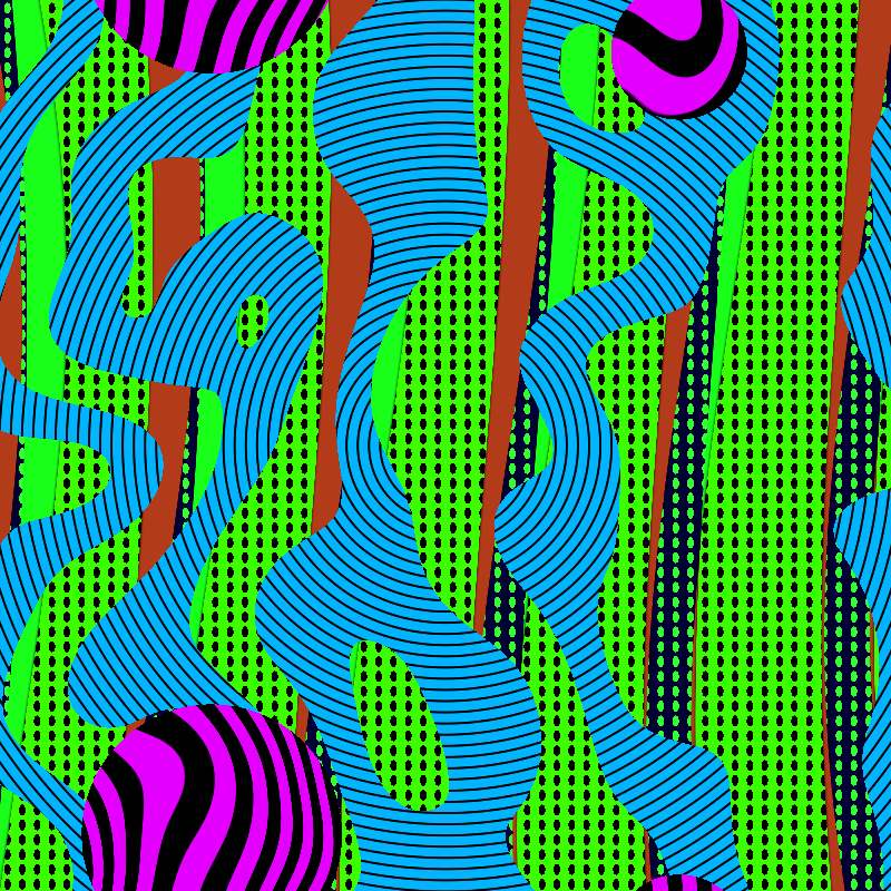 Trippy World #6 static token preview