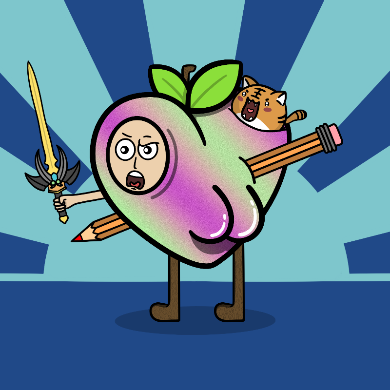 Dat Ass Peach #5 static token preview