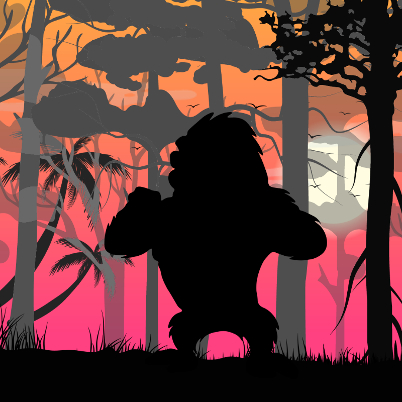 We Care...Monkey #2 static token preview