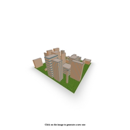 Generative city project preview