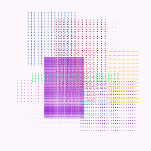 pointillist patchwork project preview