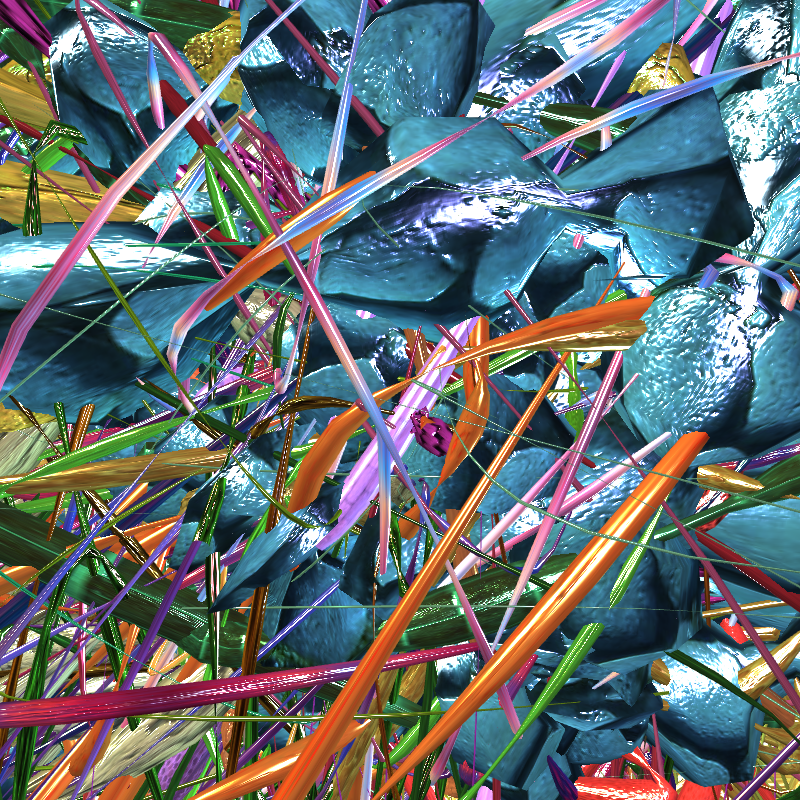 Prismatic Thickets #98 static token preview