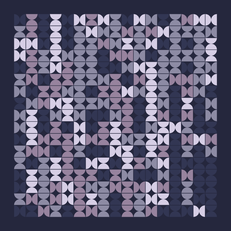 Mid-Century pattern #1 static token preview