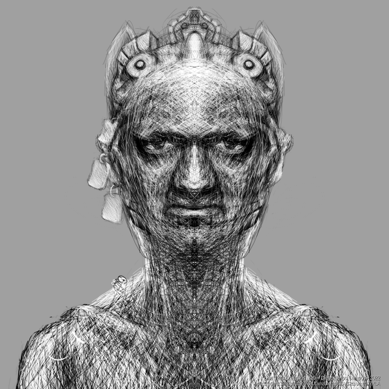 One Tezo Drawings_310+ #18 static token preview