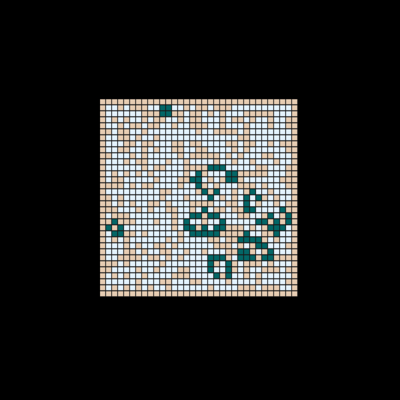 Game of Life: Water Variant #9 static token preview