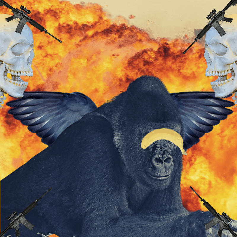 Blinded apes #19 static token preview