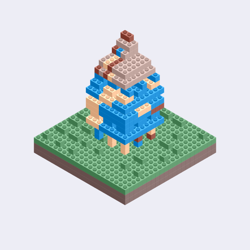 Plastic Town I #19 static token preview