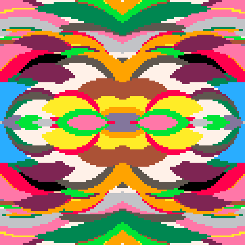 Rapid Psychedelic Inkblot Test Generator #23 static token preview