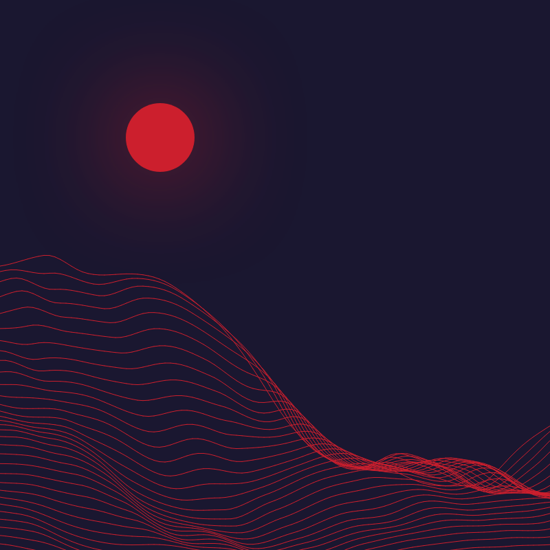 Sunset #7 static token preview