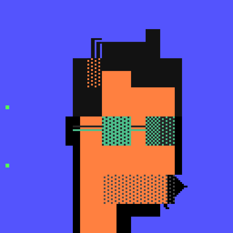 Gen DOS Punk #6 static token preview