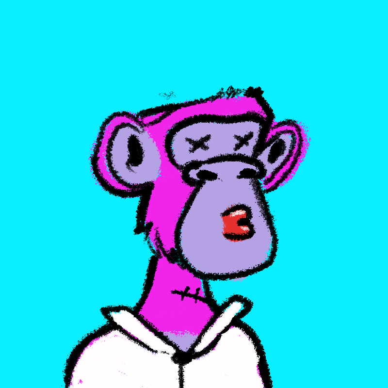 Drawed apes jetski club #11 static token preview
