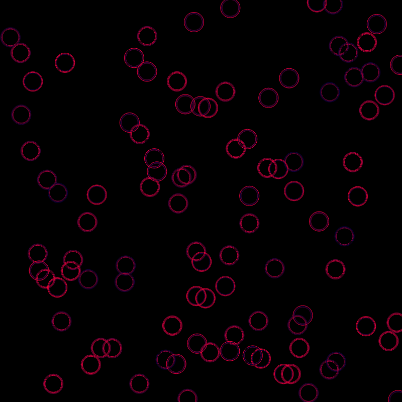 Bouncing circles #3 static token preview