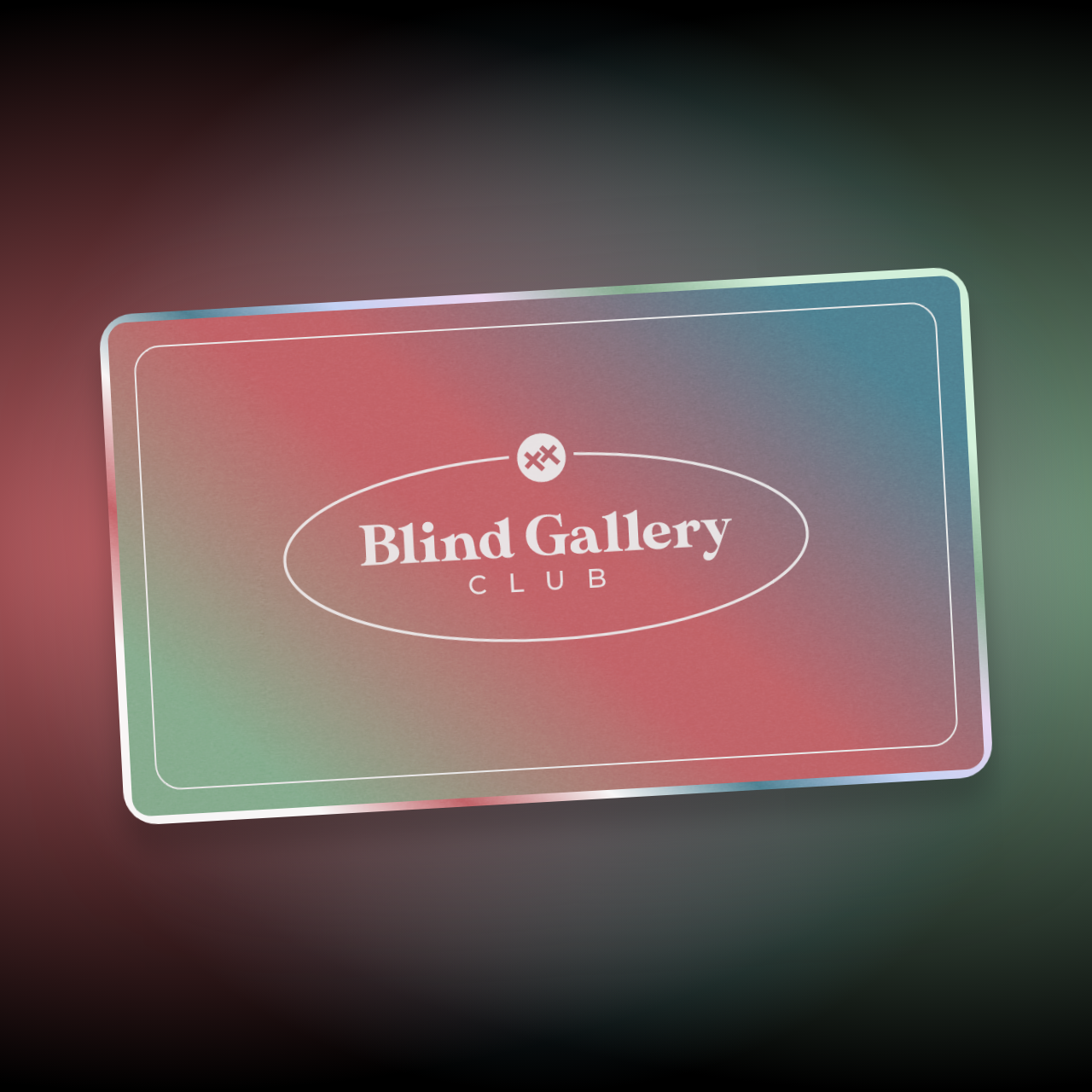 Blind Gallery Club Membership #28 static token preview