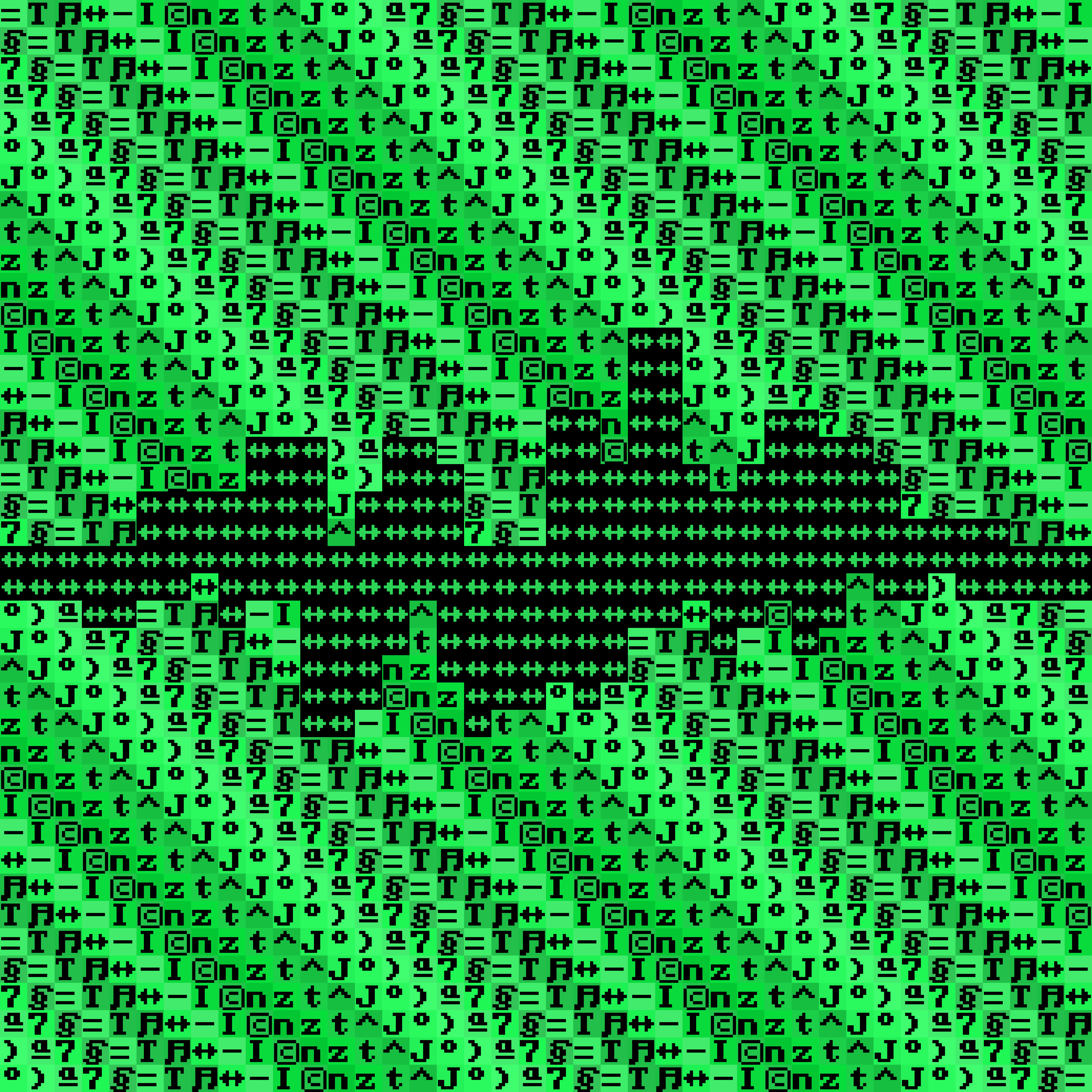 ASCII Squigl 2 #5 static token preview
