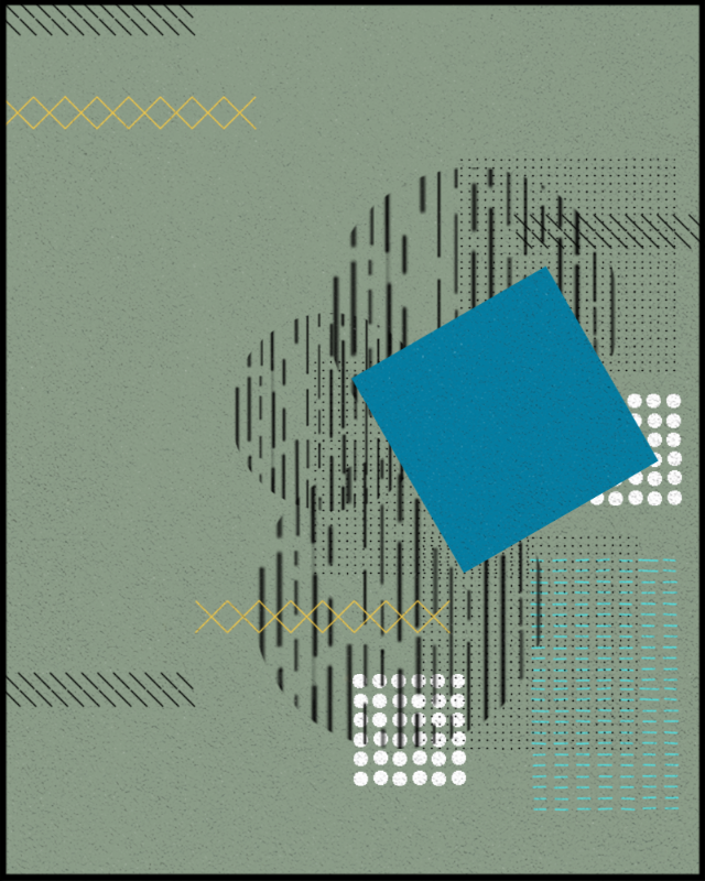 Dance of lines and shapes #23 static token preview