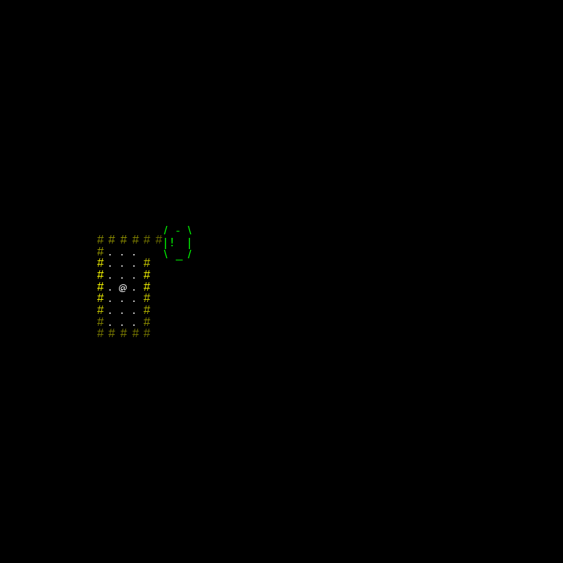 ascii dungeons horror #12 static token preview