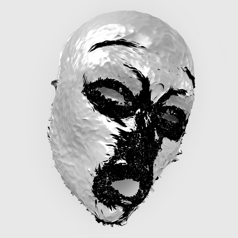 Minima Monochromy Mask #2 static token preview