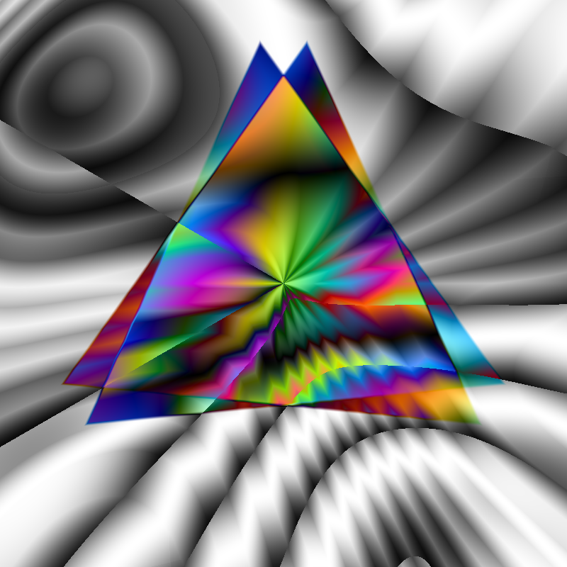 Colorful Triangles #24 static token preview