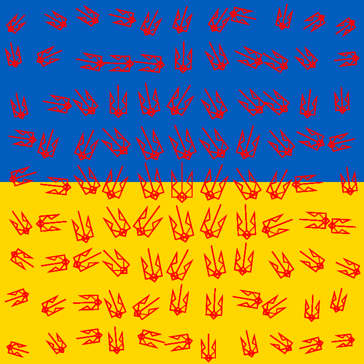 Slava Ukraini #12 static token preview
