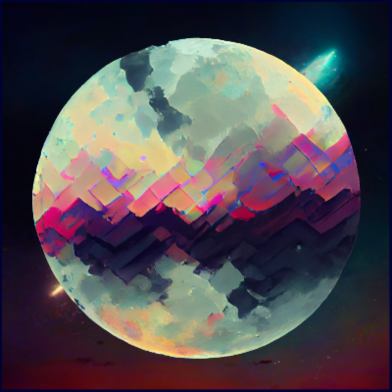 Moon Study #23 static token preview