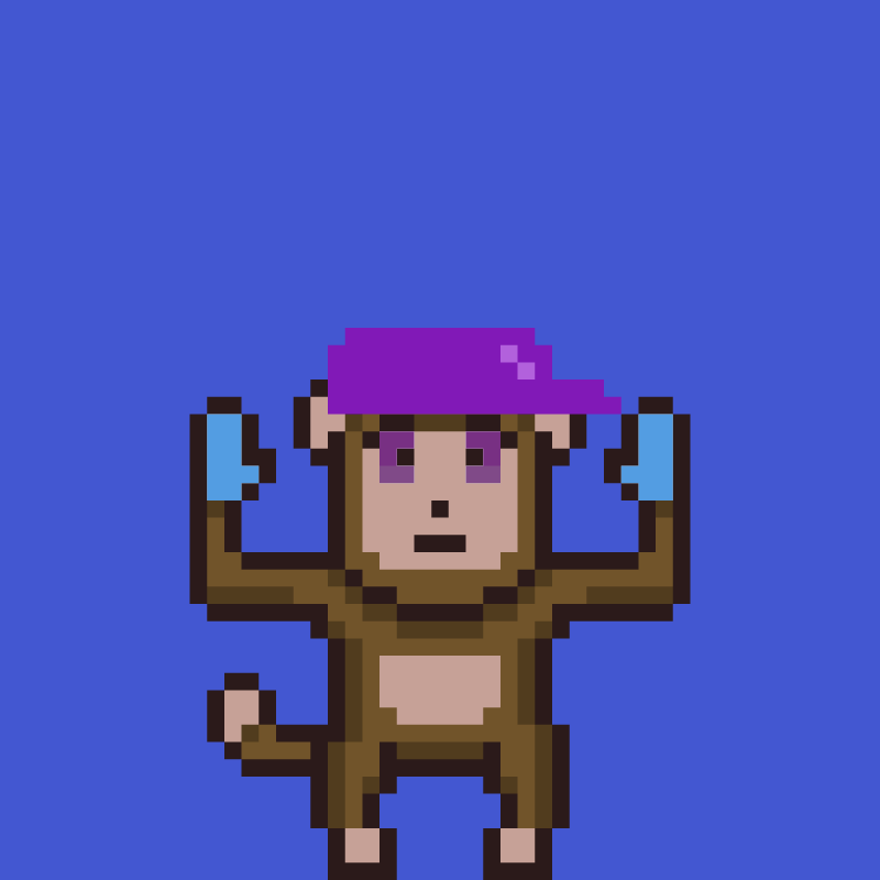 fxMonkeys #23 static token preview