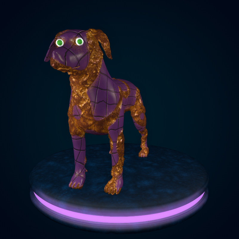 My Cute Puppy #1 static token preview