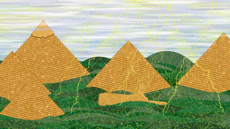 Fancy Wonders: Giza #14 static token preview