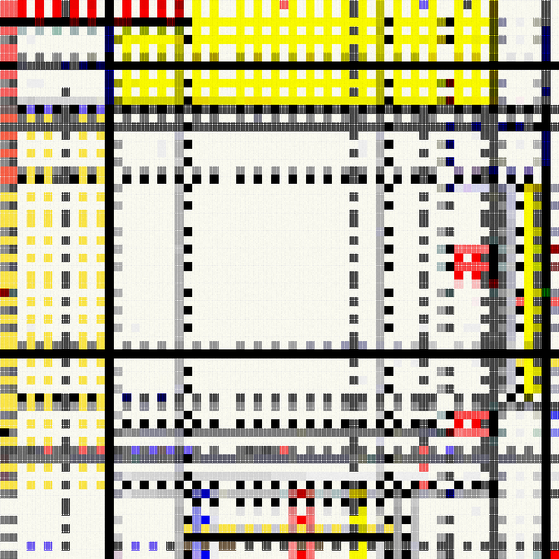 MONDRIAN FX #13 static token preview