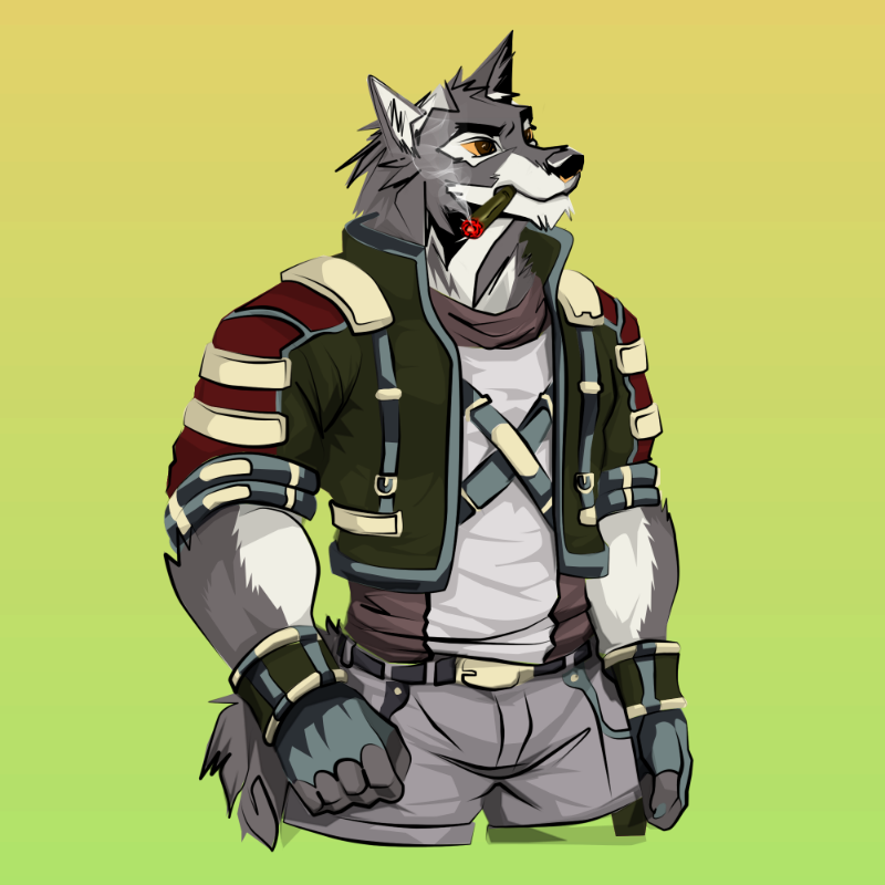 Wolf-soldier #18 static token preview