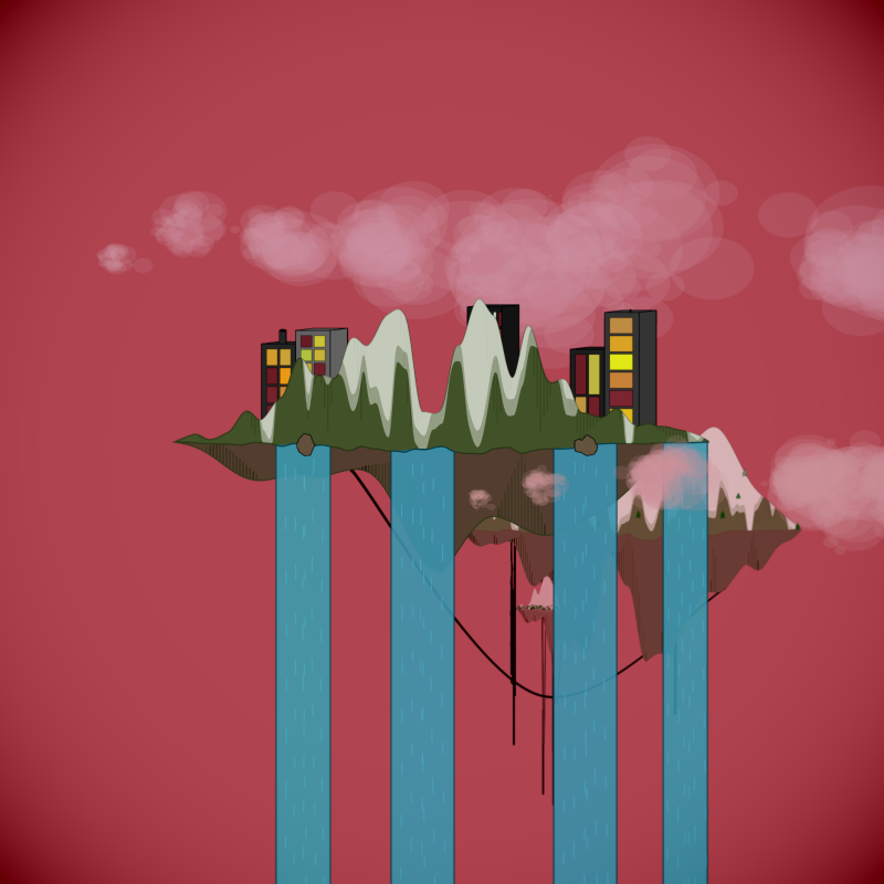 Flying Islands #5 static token preview