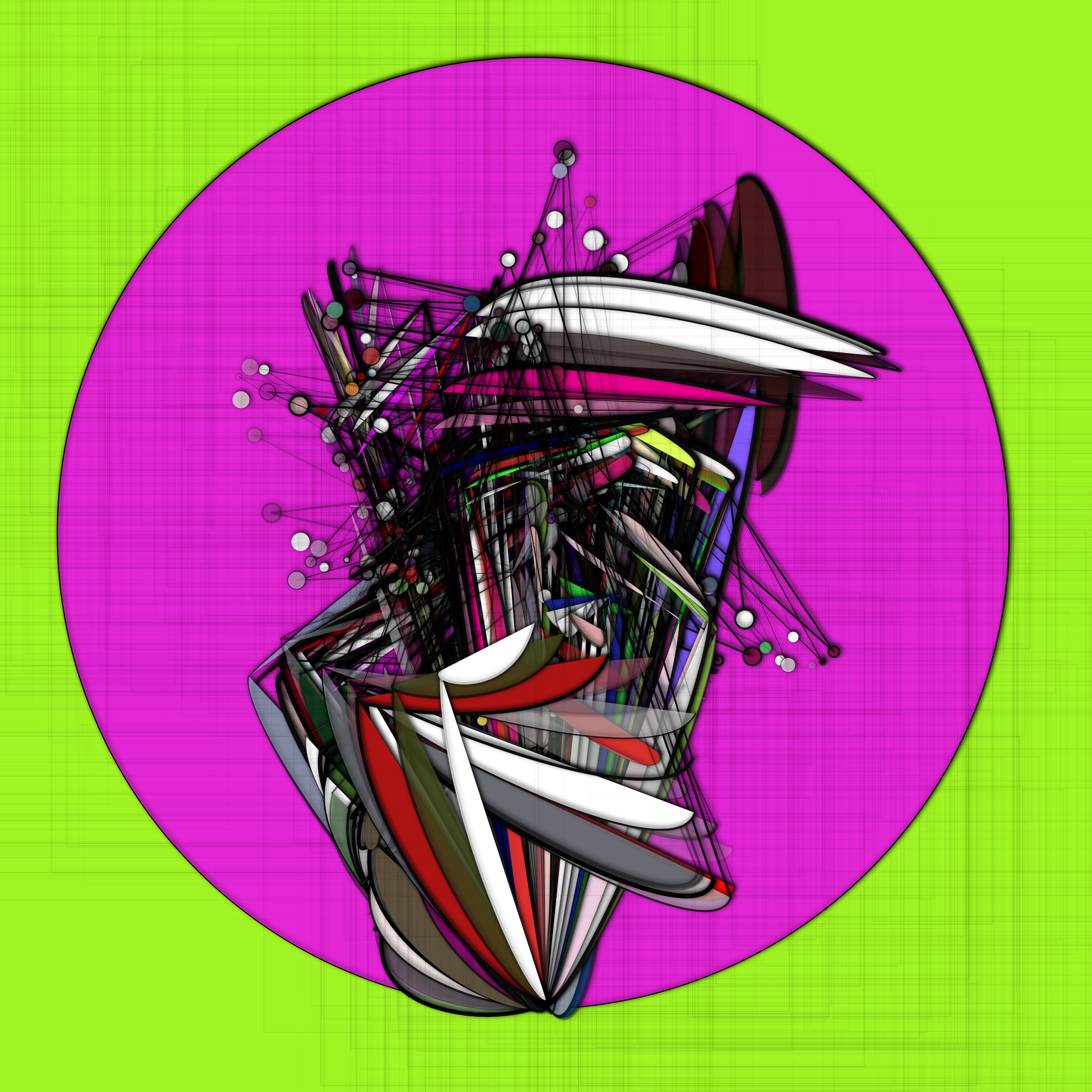 Geometric Bouquet #11 static token preview
