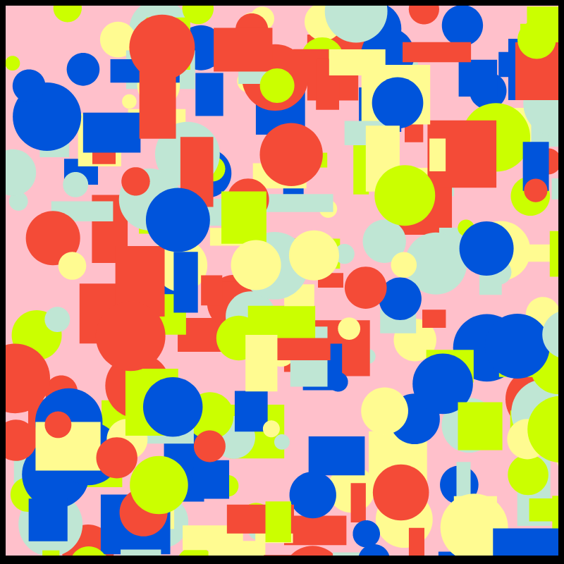 Colorful Influx #16 static token preview