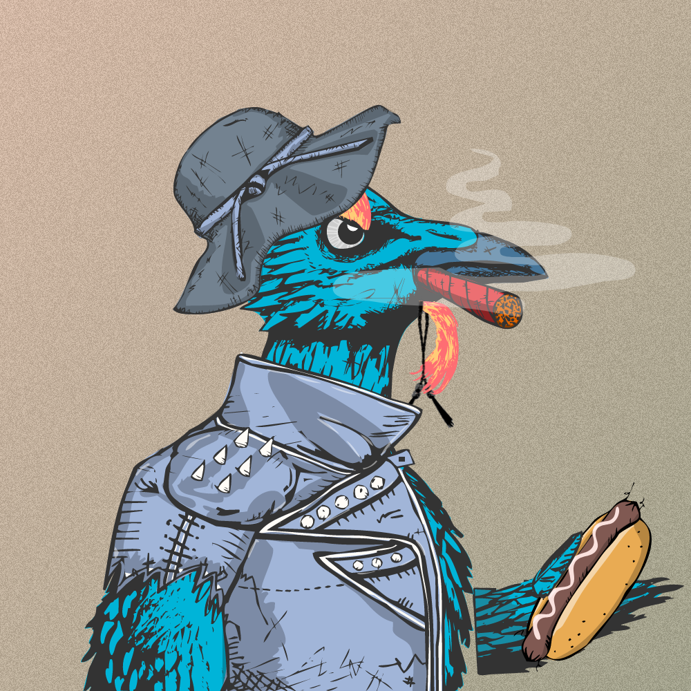 Bad Bird #21 static token preview