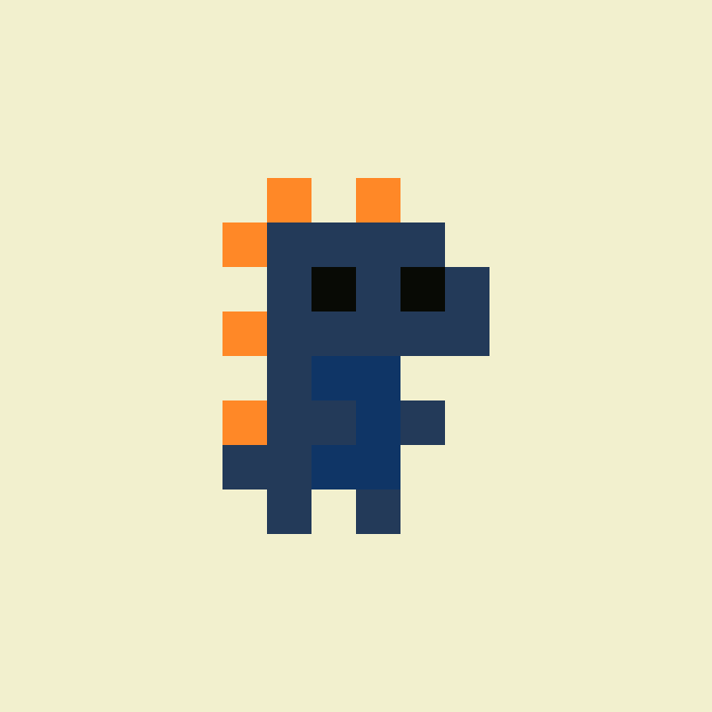 Coded Tiny Dinos #161 static token preview
